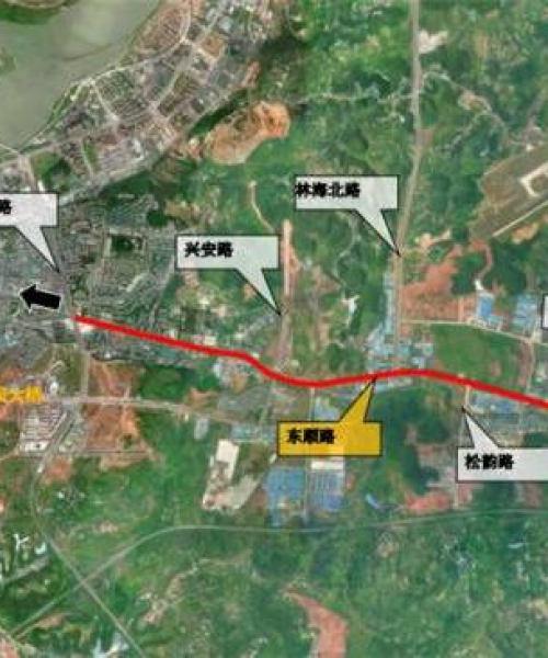 高坪修路最新进展视频，城市建设步伐加速，民众期待成果展现