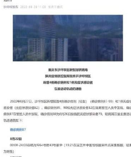 沙坪坝区今日疫情实时更新，最新消息全面解读
