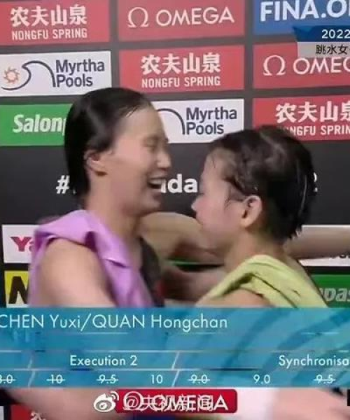 跳水世界赛女双排名出炉，中国组合再创辉煌成绩