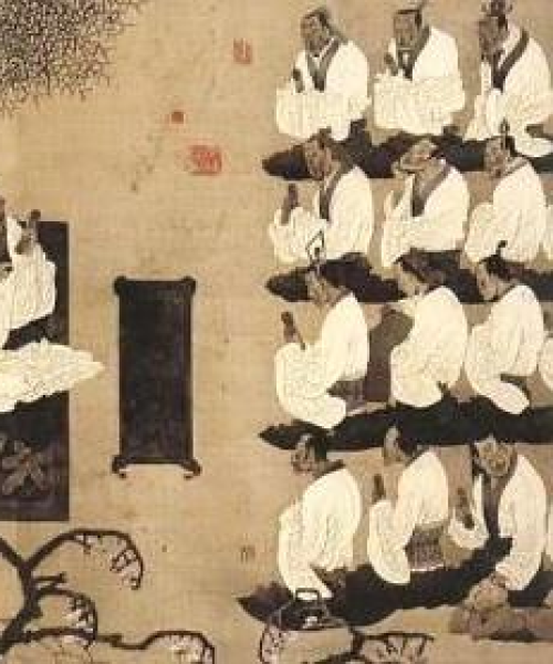 孔子励志语录探寻智慧启迪人生之旅视频素材分享