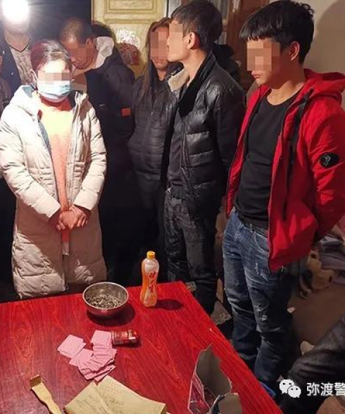 云南弥渡警方严厉打击赌博行为，维护社会治安秩序！